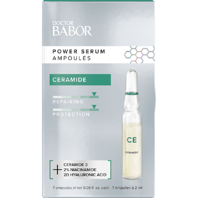 Doc BABOR Power Serum Ampoules + Ceramide (Retail Size 7 x 2 ml.)